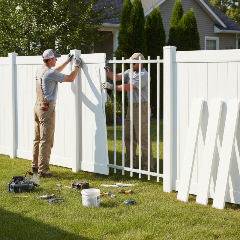 Vinyl Fence Panel Repair