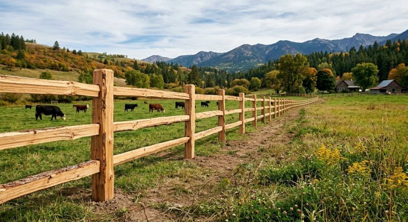 Rail Fence Replacement in Sacramento, CA