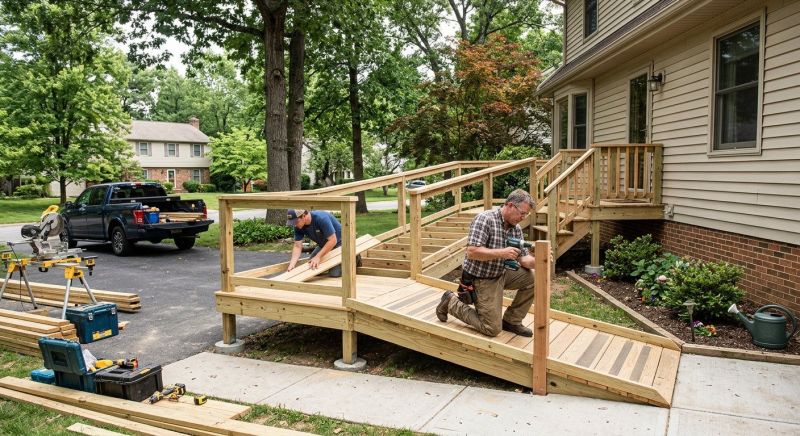 Residential Ramp Installation in Wilmington, NC
